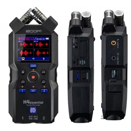 ZOOM H4 essential registratore digitale 4 tracce 32 bit floating point
