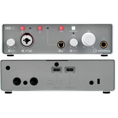 STEINBERG IXO12 White interfaccia audio usb-c 2x2 bianca