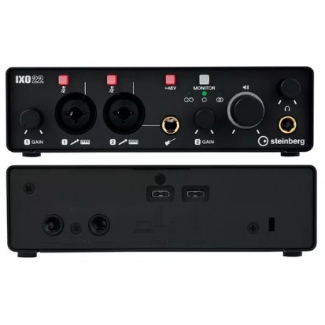 STEINBERG IXO22 black interfaccia audio usb-c nera