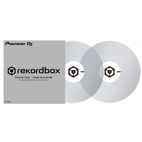 PIONEER DJ RB-VD1-CL Rekordbox Control Vinyl (coppia) clear