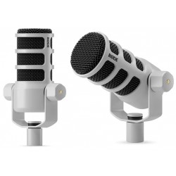 RODE PODMIC White microfono dinamico per broadcast bianco