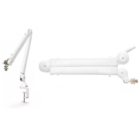 RODE PSA1+ White Studio Boom Arm braccio professionale per microfono da studio bianco