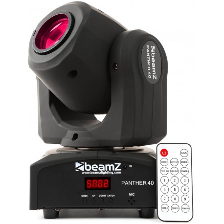 BEAMZ Panther 40 testa mobile led con effetto strobo