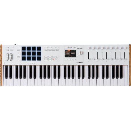 ARTURIA KEYLAB 61 MK3 WHITE USB/MIDI controller 61 tasti bianca