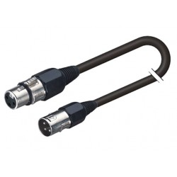Soundsation BMCXX-5BK Cavo microfonico bilanciato XLR 5mt
