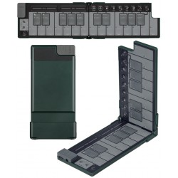 KORG nanoKEY Fold usb/midi controller tascabile a 25 tasti verde
