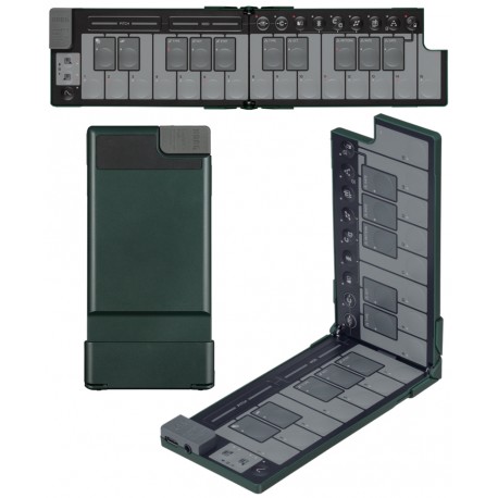 KORG nanoKEY Fold usb/midi controller tascabile a 25 tasti verde