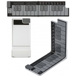 KORG nanoKEY Fold usb/midi controller tascabile a 25 tasti White