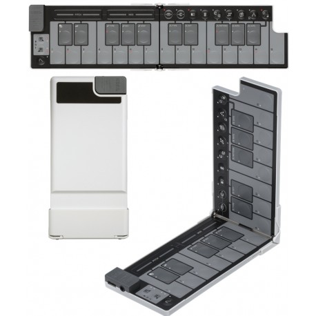 KORG nanoKEY Fold usb/midi controller tascabile a 25 tasti White