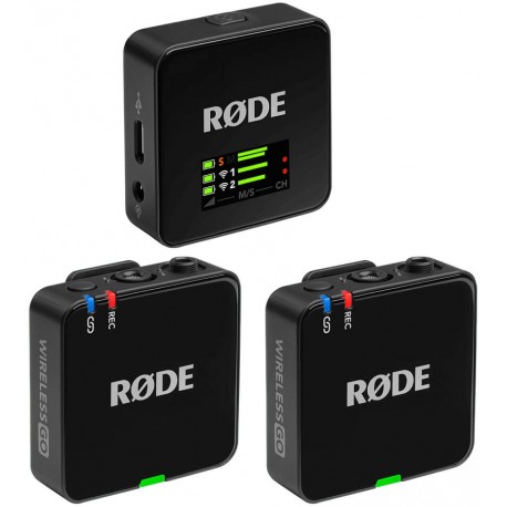 RODE WIRELESS GO III sistema microfonico wireless a batteria