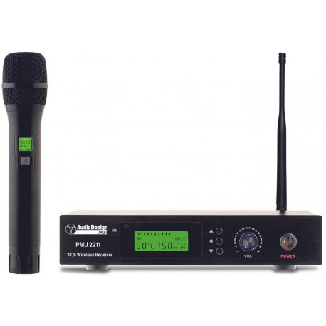 AudioDesign PMU 2211 Sistema wireless handheld