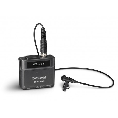 TASCAM DR-10L Pro registratore audio 32 bit con microfono lavalier