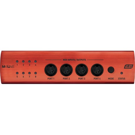 ESI M4u eX interfaccia midi/usb a8 porte con hub usb