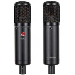 sE ELECTRONICS sE2300 microfono a condensatore multipattern con capsula larga