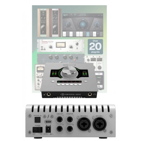 UNIVERSAL AUDIO Apollo Twin X Quad Gen 2 Essentials+ interfaccia audio thunderbolt 3 con pacchetto di 20 plug-in