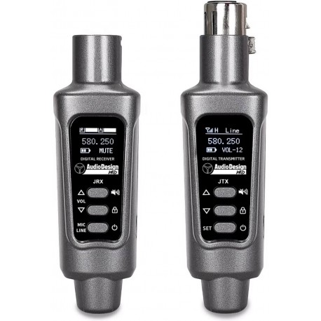 AUDIODESIGN JTX/RX11 sistema wireless digitale