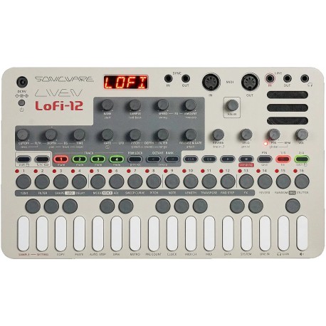 SONICWARE Liven Lofi-12 groovebox e campionatore lo-fi