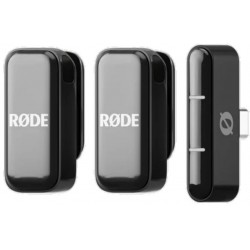 RODE WIRELESS MICRO Black usb-c microfono wireless ultra-compatto