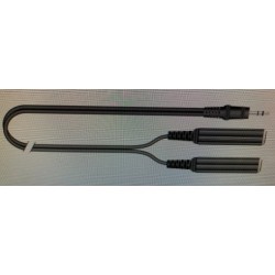 INCO X-LEAD AY13SD CAVO 3 MT 1 minijack TRS 1,5 mt 2 jack 6,3 femmima