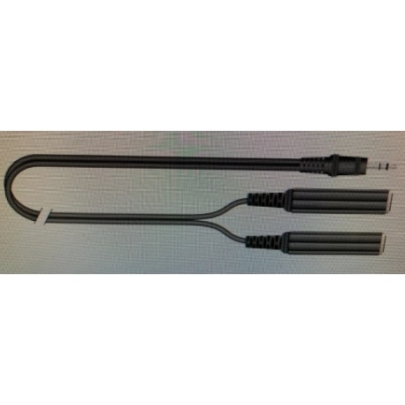 INCO X-LEAD AY13SD CAVO 3 MT 1 minijack TRS 1,5 mt 2 jack 6,3 femmima