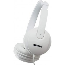 GEMINI DJX-200 White cuffie da dj chiuse bianche