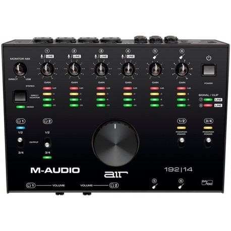 M-AUDIO AIR 192|14 interfaccia audio 8 in/ 4 out