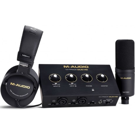M-AUDIO M-audio M-track Duo Hd Producer Pack
