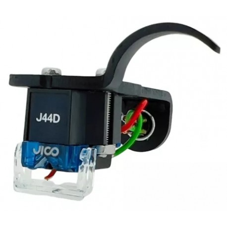 JICO OMNIA J44D DJ IMP SD BLACK shell con testina e puntina N-44G DJ IMP SD