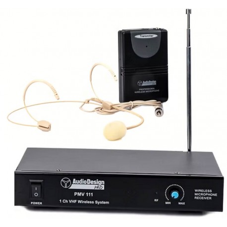 Audiodesign PMV111BP radiomicrofono ad archetto