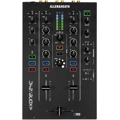 ALLEN & HEATH Xone 24 C Mixer per Dj a due canali con interfaccia audio 6 In/6 Out