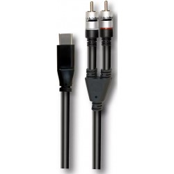 AUDIODESIGN VX200C-3 cavo adattatore USB-C RCA stereo 3mt
