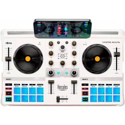 HERCULES DJ Control Mix Ultra controller per dj bluetooth bianco