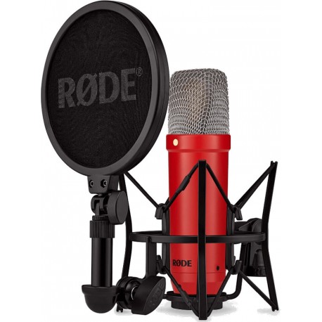 Rode NT1 Signature Series Red microfono a condensatore a diaframma largo rosso