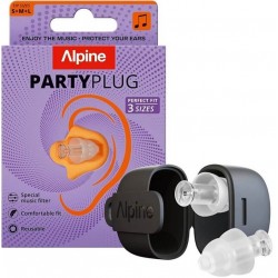 ALPINE PARTYPLUG TR tappi auricolari otoprotettori trasparenti