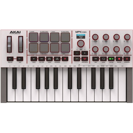 AKAI MPK MINI 4 GREY USB MIDI controller 25 tasti
