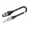 Soundsation BMCJX-10BKCavo microfonico XRL F- Jack MONO 6.3mm / 10mt