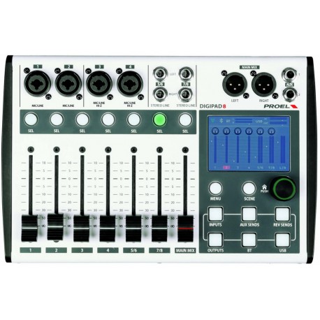 PROEL DIGIPAD8 mixer digitale 8 canali
