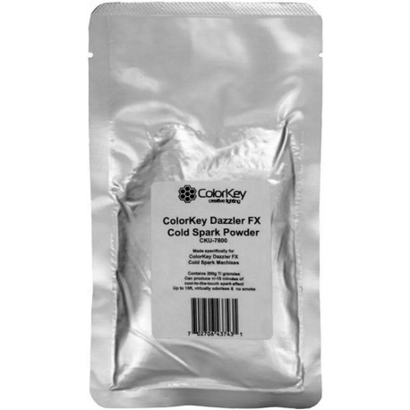 COLORKEY DAZZLER FX COLD SPARK POWDER polvere di ricarica per Dazzler FX MKII