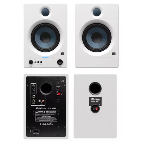 PRESONUS Eris 5BT White(coppia) monitor da studio attivi con bluetooth 100w 5"