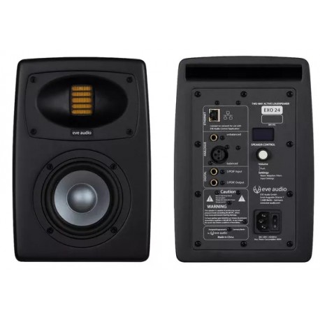 EVE AUDIO EXO 24 monitor da studio attivo bi-amplificato 280W