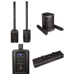 PROEL Session2 sistema audio a colonna 1200W con mixer e bluetooth