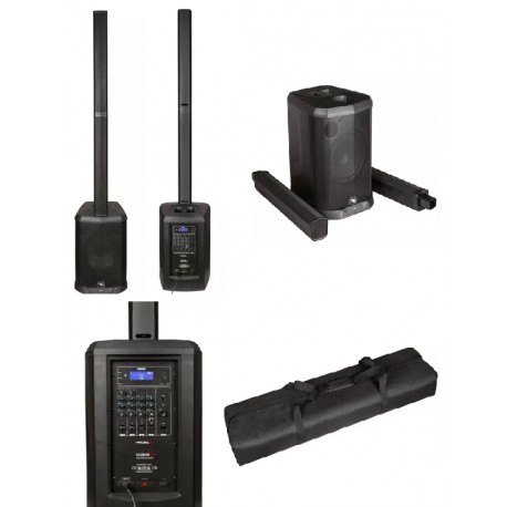 PROEL Session2 sistema audio a colonna 1200W con mixer e bluetooth