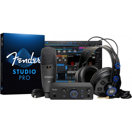 FENDER QUANTUM CREATOR BUNDLE set completo per la registrazione