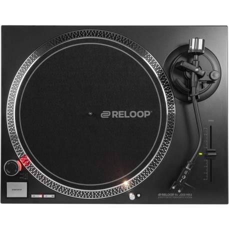 RELOOP RP-2000 MK4 BLACK giradischi professionale per DJ
