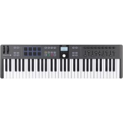 ARTURIA KEYLAB ESSENTIAL MK3 61 BLACK USB MIDI controller 61 tasti