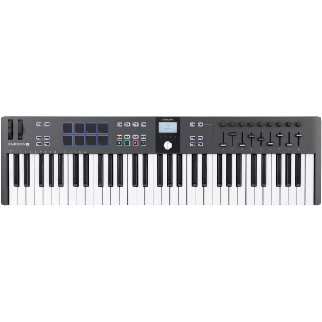 ARTURIA KeyLab Essential Mk3 61 Black controller midi/usb a 61 tasti