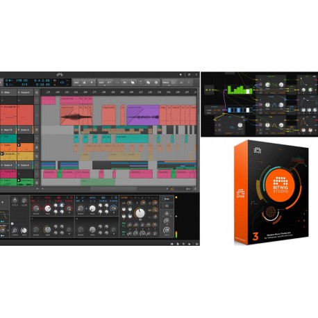BITWIG STUDIO 3 software multi-piattaforma di produzione musicale