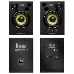 HERCULES DJ Monitor 42 coppia di monitor da studio 4" 40W