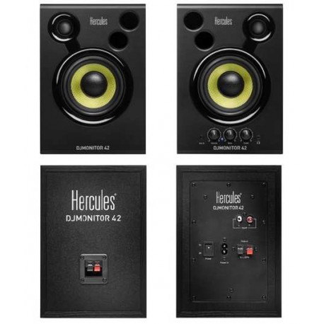 HERCULES DJ Monitor 42 coppia di monitor da studio 4" 40W