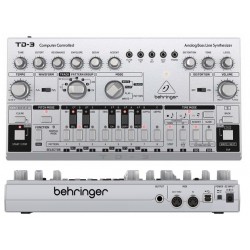 BEHRINGER TD-3 SR Silver synth analogico di bassi con step sequencer